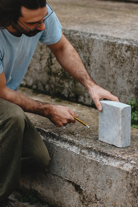 Voress Museum-mouseio-vorre-symviosi-drawing-on-marble-block-2