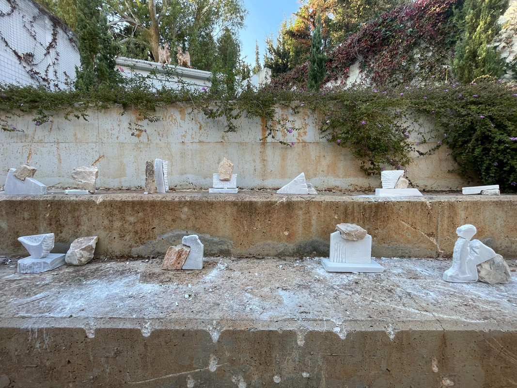 Voress Museum-mouseio-vorre-symviosi-marble-workshop-sculpture-exercises-outdoor-2