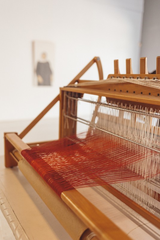 Voress Museum-mouseio-vorre-to-ateleioto-nima-the-endless-thread-megalos-argaleios-yfansi-large-loom-textile-detail-2