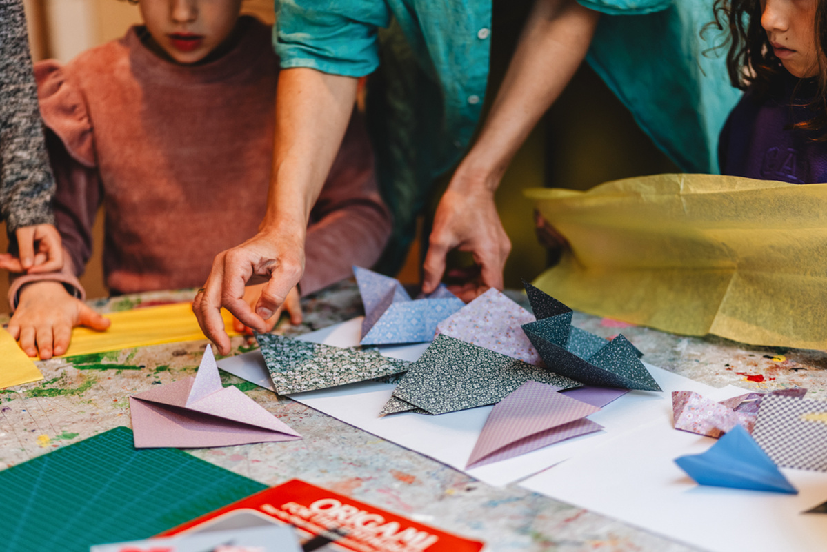 Voress Museum-mouseio-vorre-xroma-psalidi-molyvi-xarti-origami-paper-folding-workshop